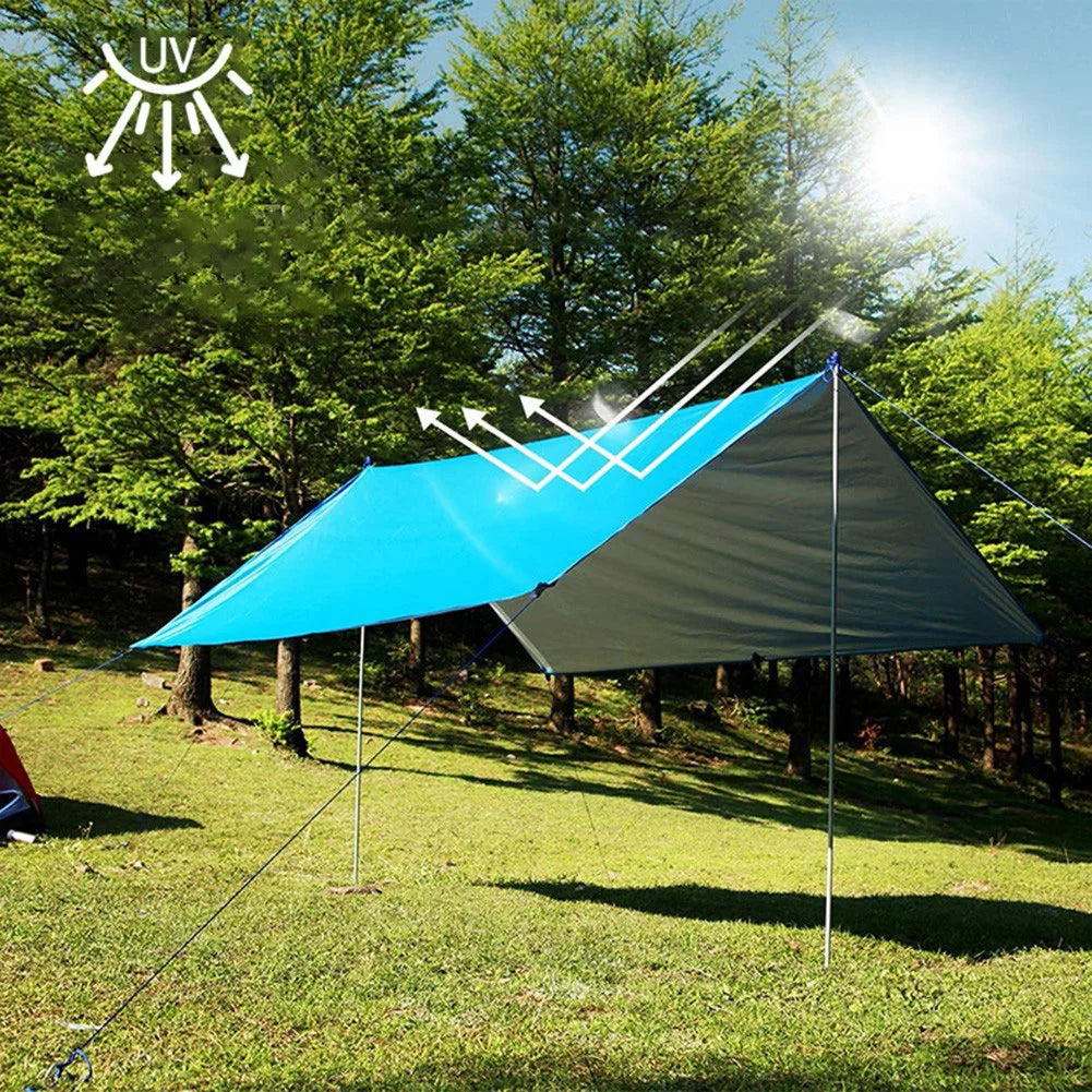 Tent Tarp Rain Sun Shade Hammocks Shelter Camping