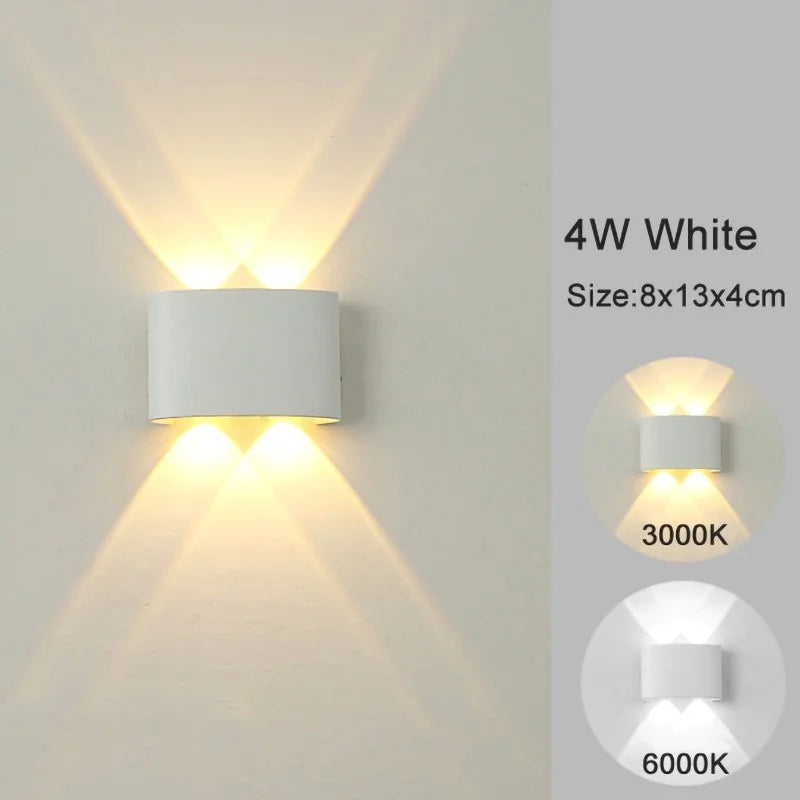 LED Wall Lights Modern Indoor Outdoor Lights