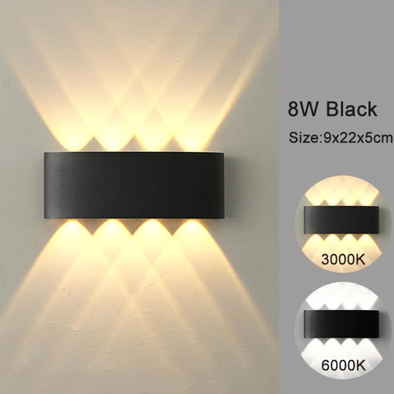 LED Wall Lights Modern Indoor Outdoor Lights
