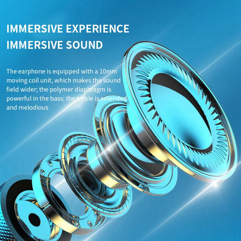 Wireless Headphones Bluetooth 5.0 Neckband Earphones