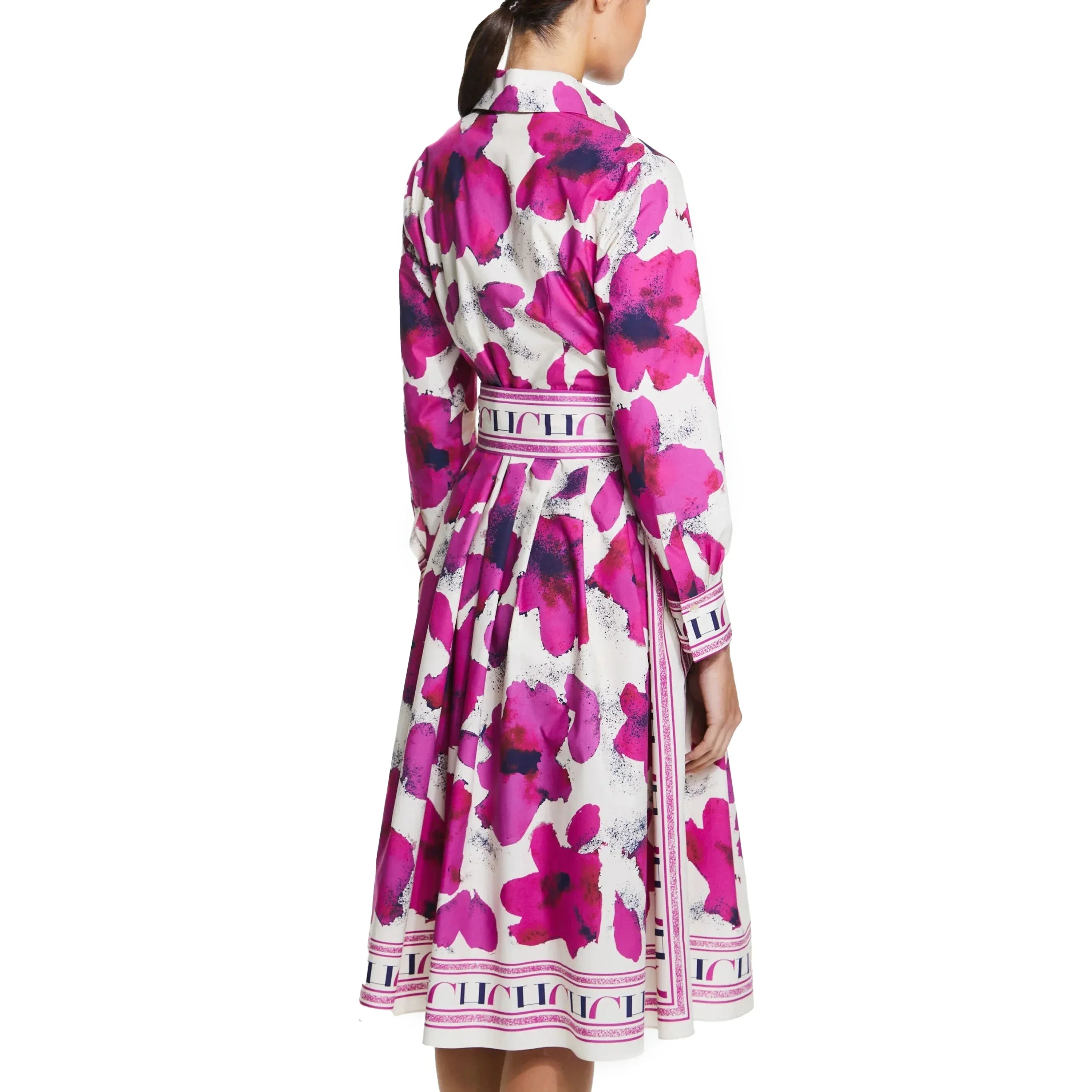 Women Dresses Party Dresses Retro Shirt Dress Long Sleeved