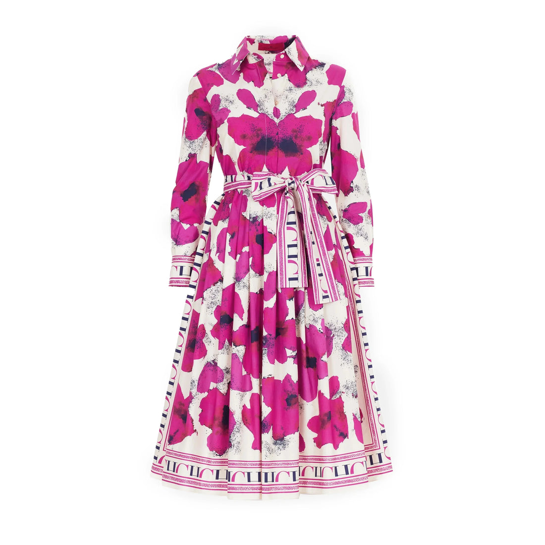 Women Dresses Party Dresses Retro Shirt Dress Long Sleeved