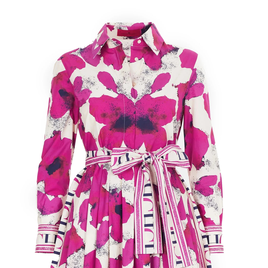 Women Dresses Party Dresses Retro Shirt Dress Long Sleeved