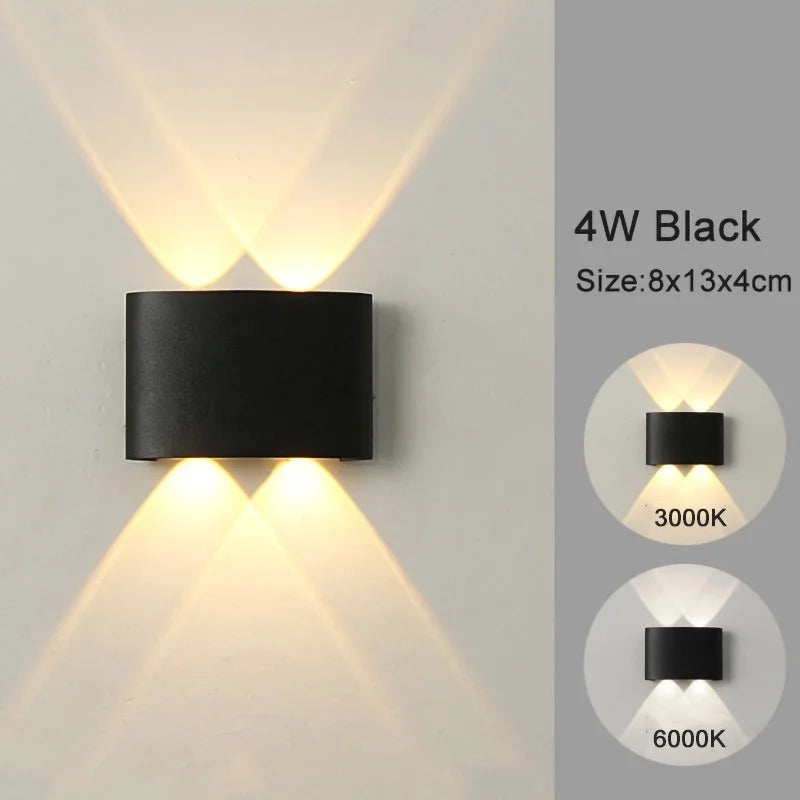 LED Wall Lights Modern Indoor Outdoor Lights