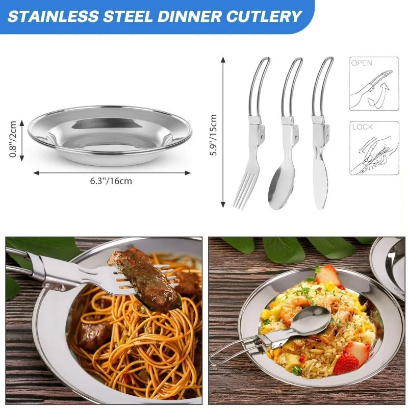 Outdoor pot and kettle set