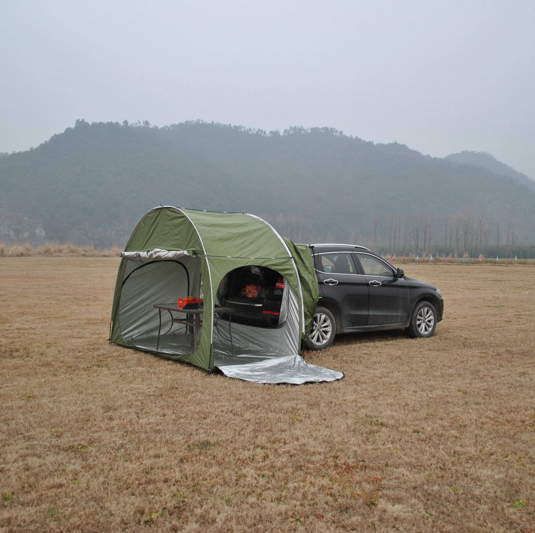 SUV Car Tent for Camping, SUV Tailgate Shade Awning Tent