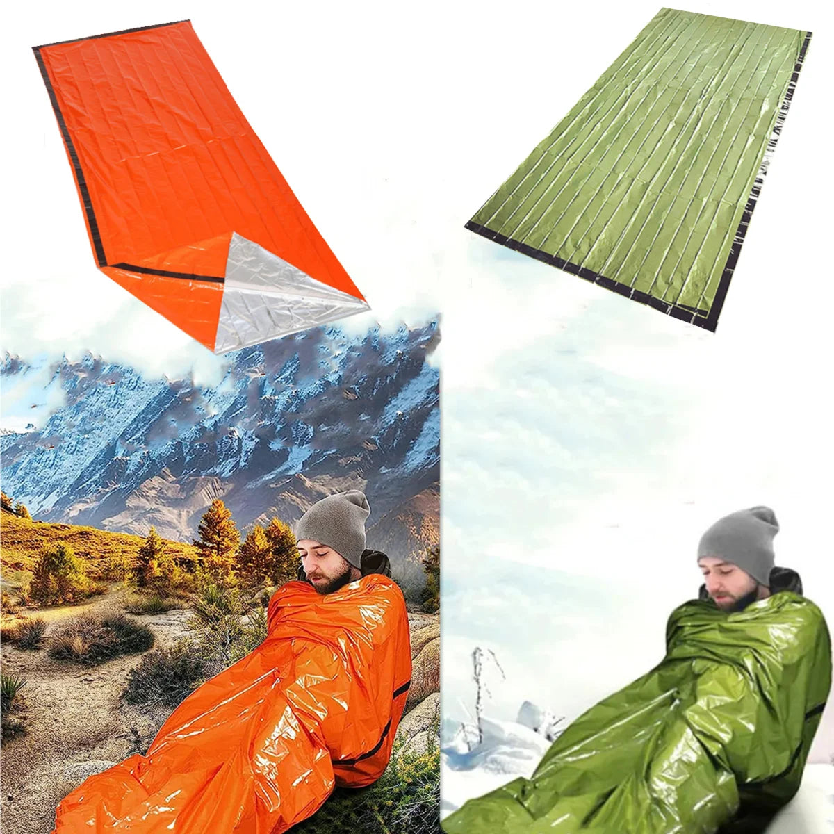 Portable Waterproof Emergency Survival Sleeping Bag