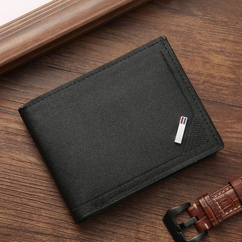 Men Inserts Foldable Wallets Capacity Bags