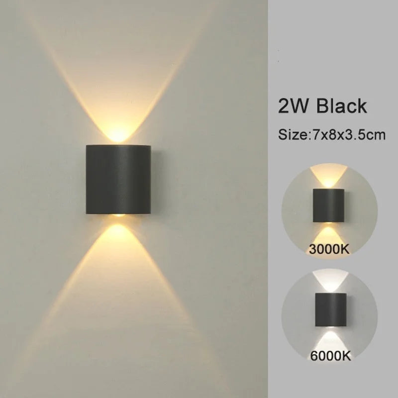 LED Wall Lights Modern Indoor Outdoor Lights