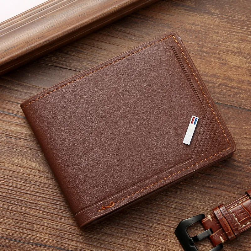 Men Inserts Foldable Wallets Capacity Bags