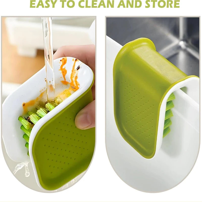 Kitchen Knife Cleaning Brush Tableware Brush Car Seat Belt