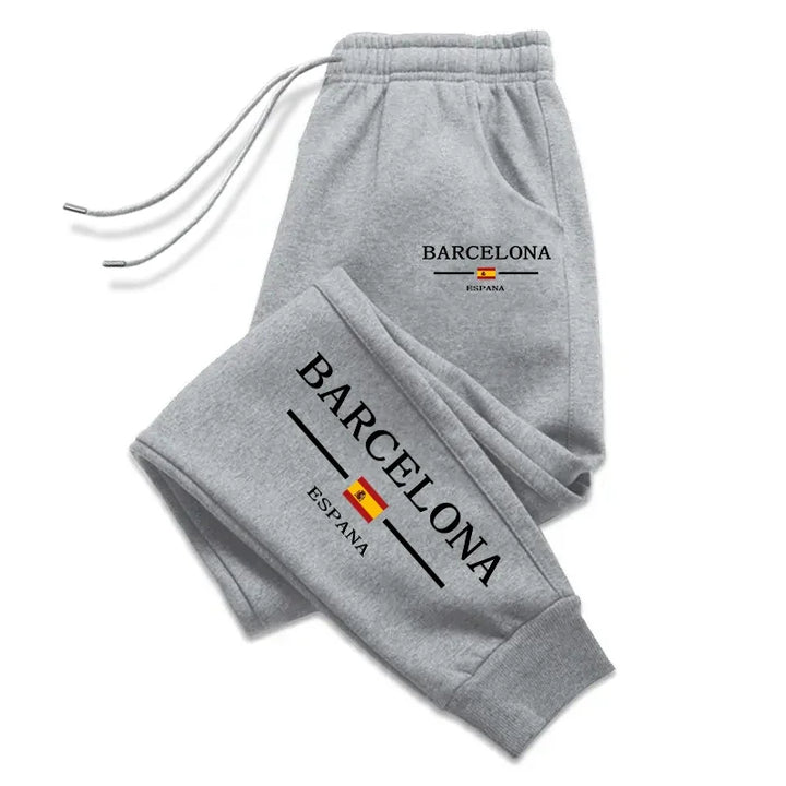Mens Sweatpants Popular City Printing Pants Outdoors Sports