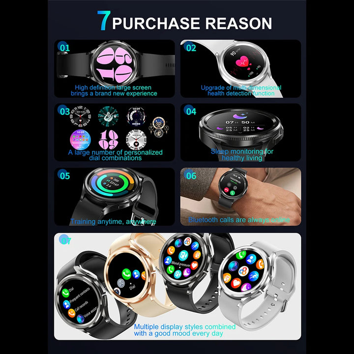 Smart Watch 6 Classic Smart Watch Fashion Men Sports