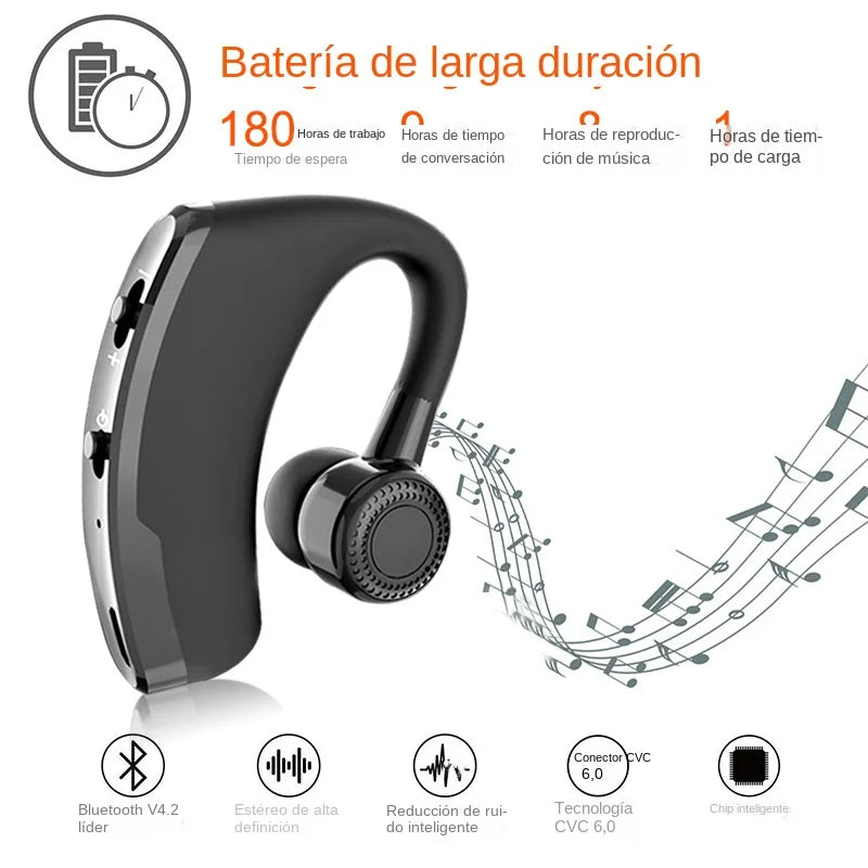 Wireless Earphones One Ear Bluetooth Headphones