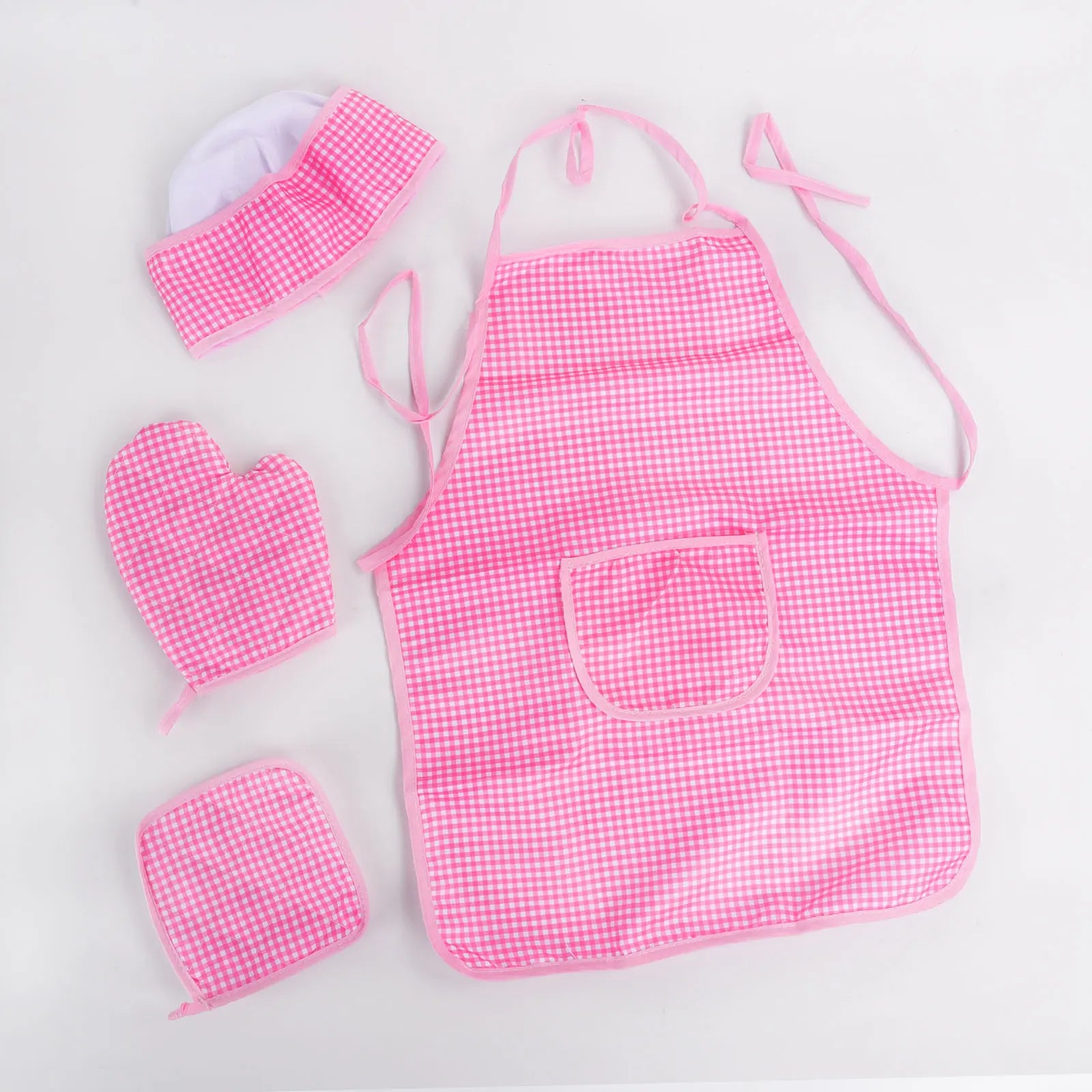 Play The Role Of A Family Dress Up In The Kitchen  Cook Set