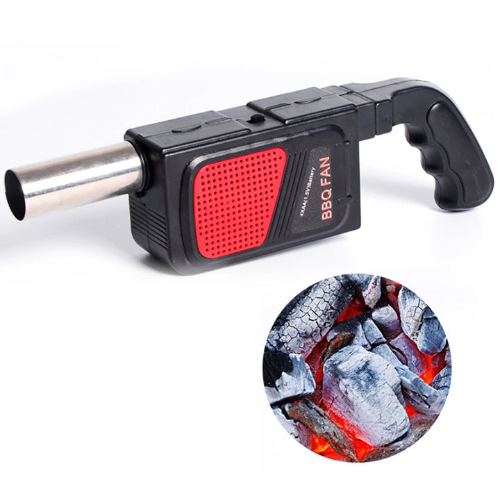 Portable Electric Handheld  BBQ Fan Air Blower for Outdoor