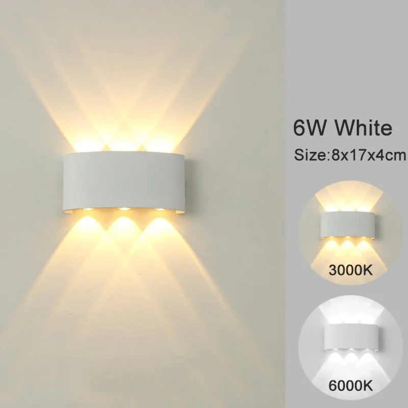 LED Wall Lights Modern Indoor Outdoor Lights