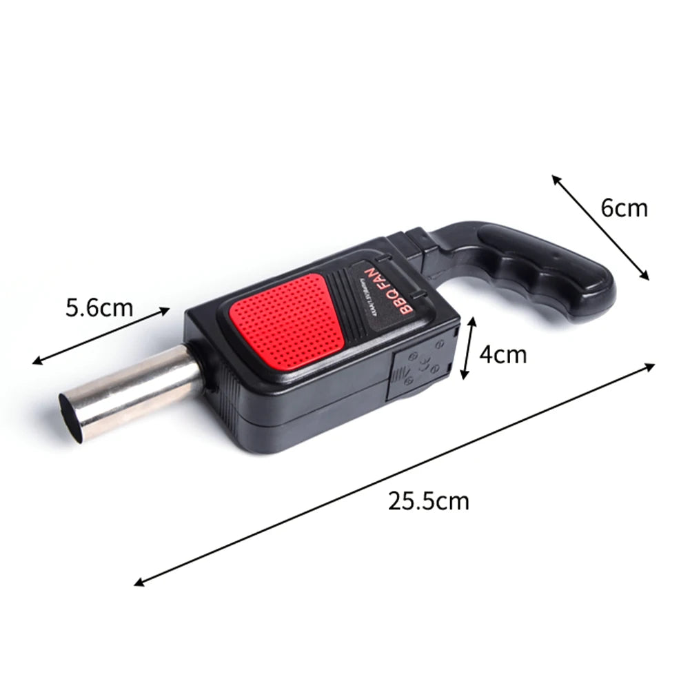 Portable Electric Handheld  BBQ Fan Air Blower for Outdoor
