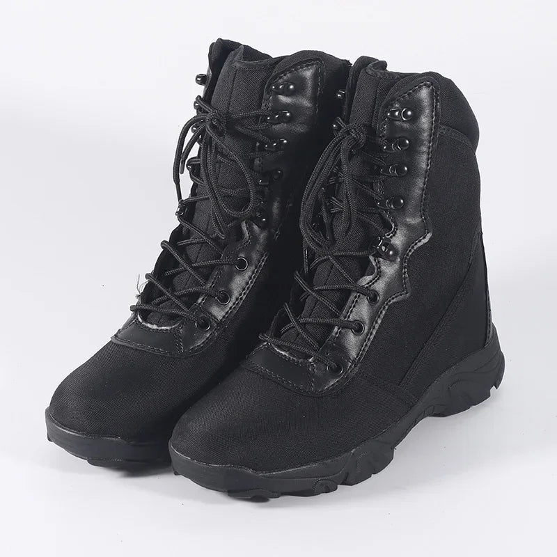 Men Outdoor Hiking Boots Fashion Sports Army Green
