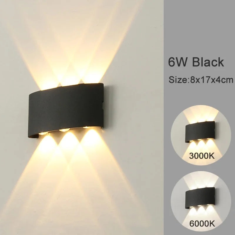 LED Wall Lights Modern Indoor Outdoor Lights