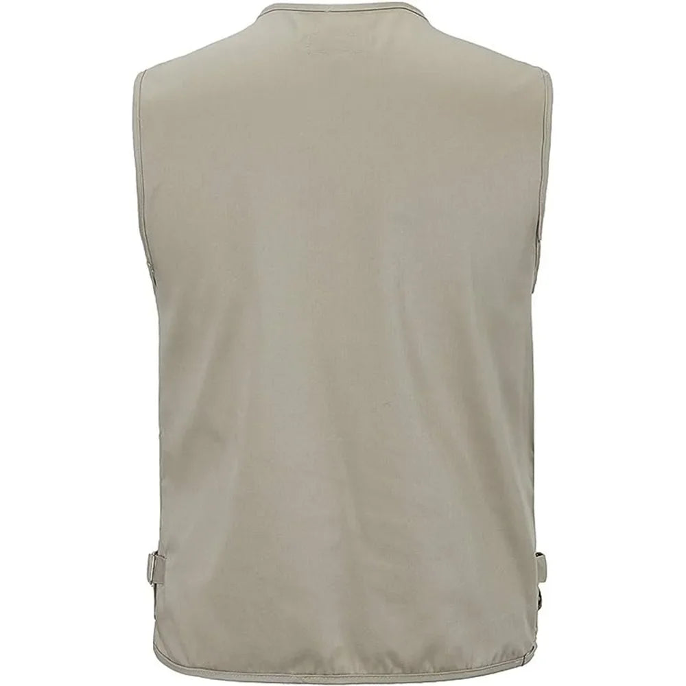 Outdoor Hiking Vest Men's Multi-pocket Hunting Fishing Sports Jacket