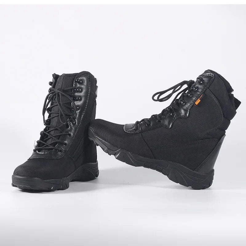 Men Outdoor Hiking Boots Fashion Sports Army Green