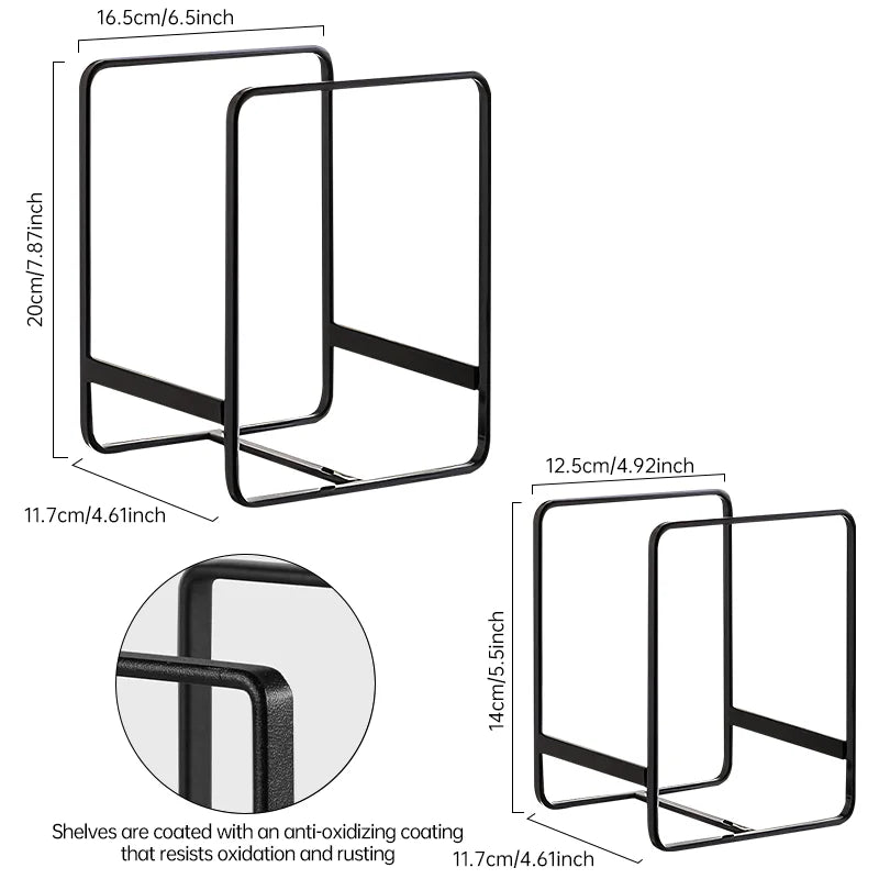 Kitchen Cabinet Plate Storage Countertop Dish Rack