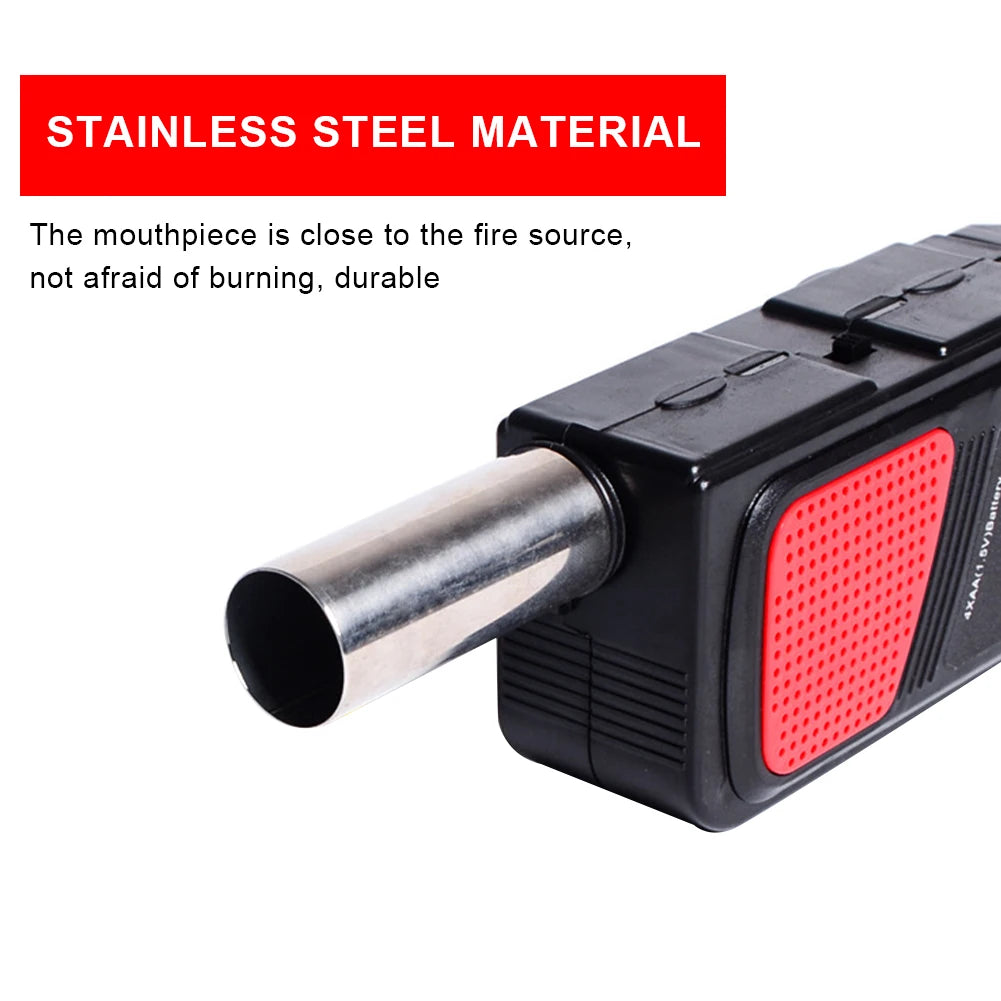 Portable Electric Handheld  BBQ Fan Air Blower for Outdoor