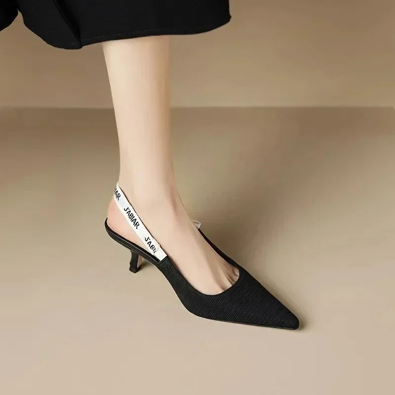 High Heels Women Sexy Sandals Mid Heels