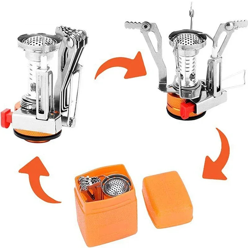 Gas Cooker Camping Accessories  Portable Outdoor Camping