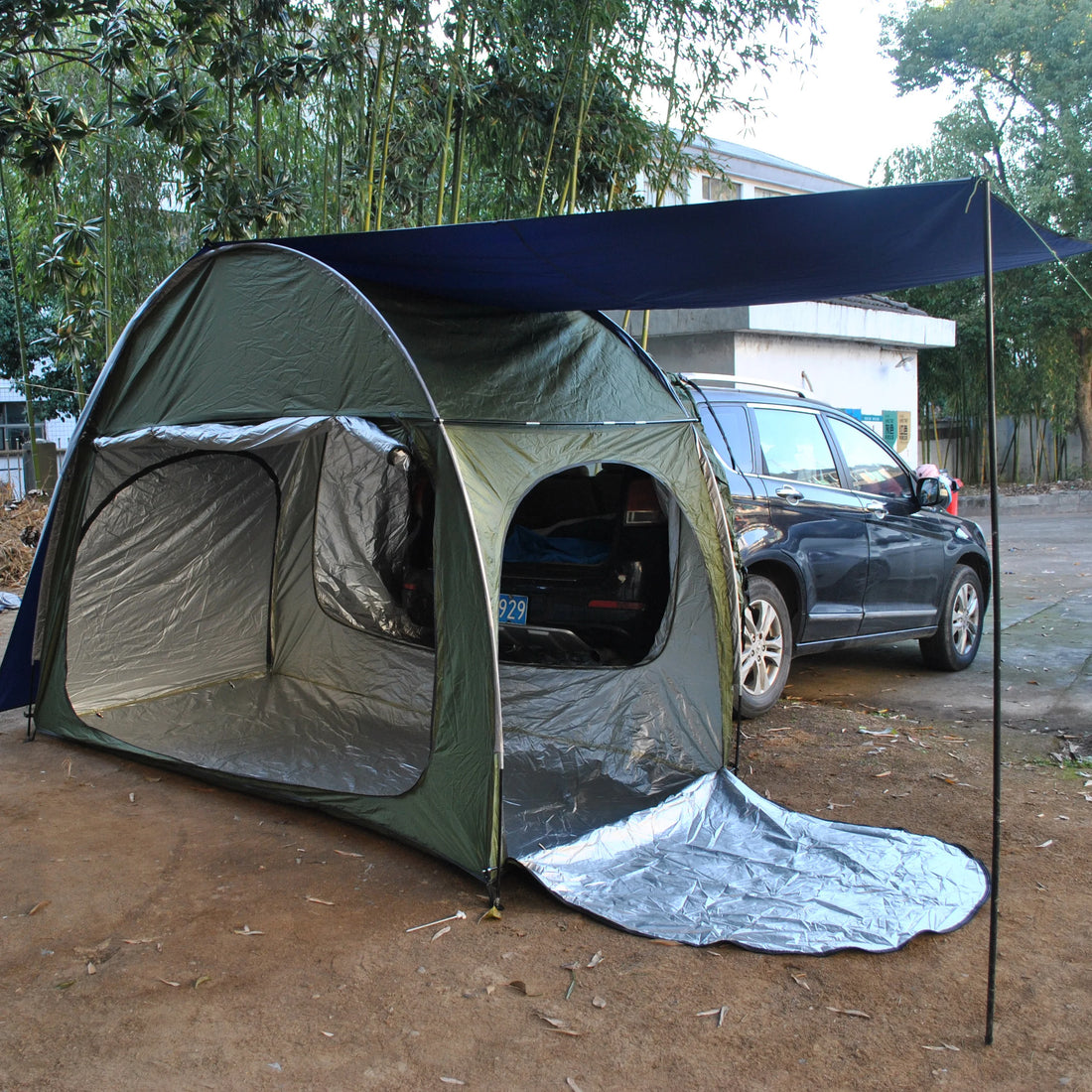 SUV Car Tent for Camping, SUV Tailgate Shade Awning Tent