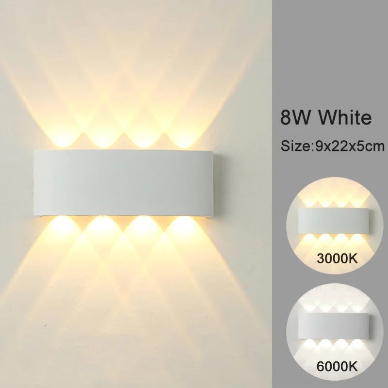 LED Wall Lights Modern Indoor Outdoor Lights