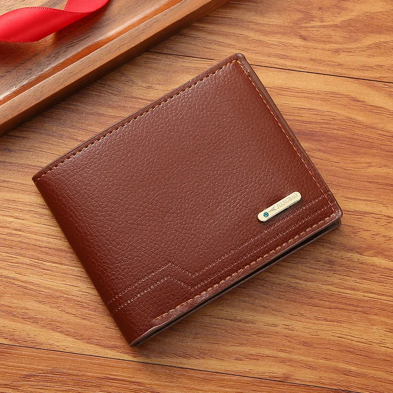Men Inserts Foldable Wallets Capacity Bags