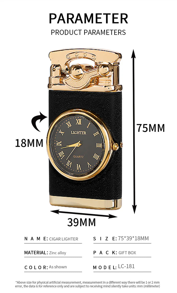 Watch Torch Lighter (قداحة تورش مدمجة مع ساعة)